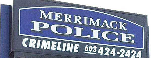Merrimack PD sign